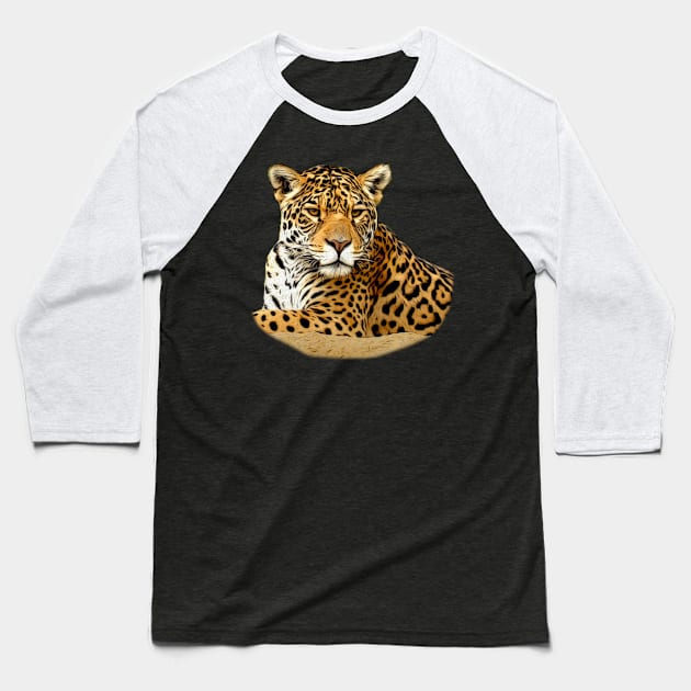 Jaguar Baseball T-Shirt by Guardi